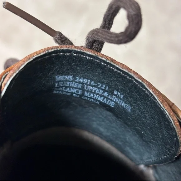 Stacy-Adams men's oxford dress shoes leather detail Size 9M - Picture 8 of 8